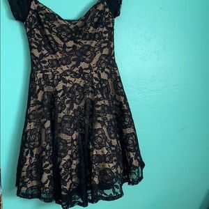 Off the shoulder dress